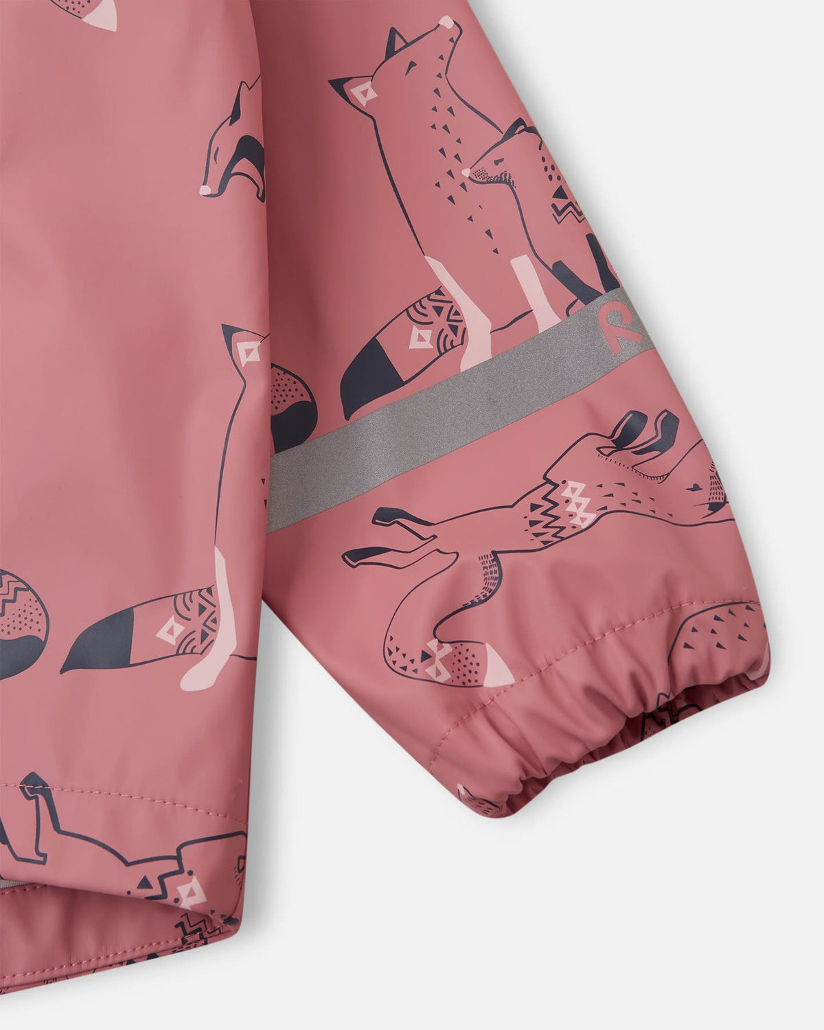 Reima Waterproof Rain Jacket Vesi Rose Blush (Fox) – Additional View 3