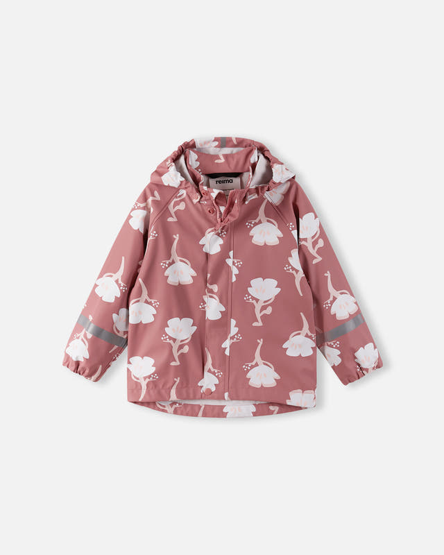 Reima Waterproof Rain Jacket Vesi Rose Blush by REIMA