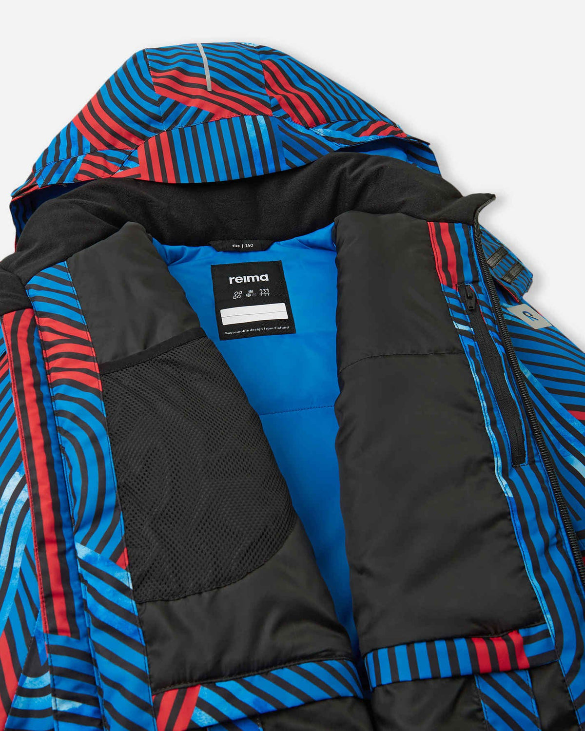 Reima Tirro Kids' Reimatec Winter Jacket – Waterproof, Windproof, Insulated | Bright Blue