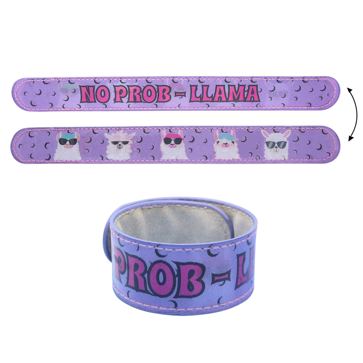 Frog Sac 3D Image Shifting Slap Bracelet for Kids