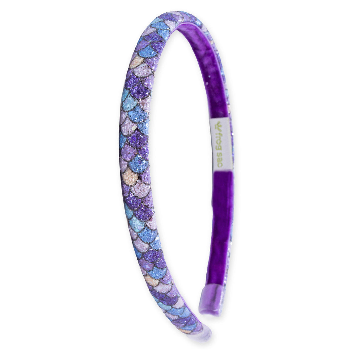 Frog Sac Mermaid Headband, Kids Thin Non-Slip Hair Accessories