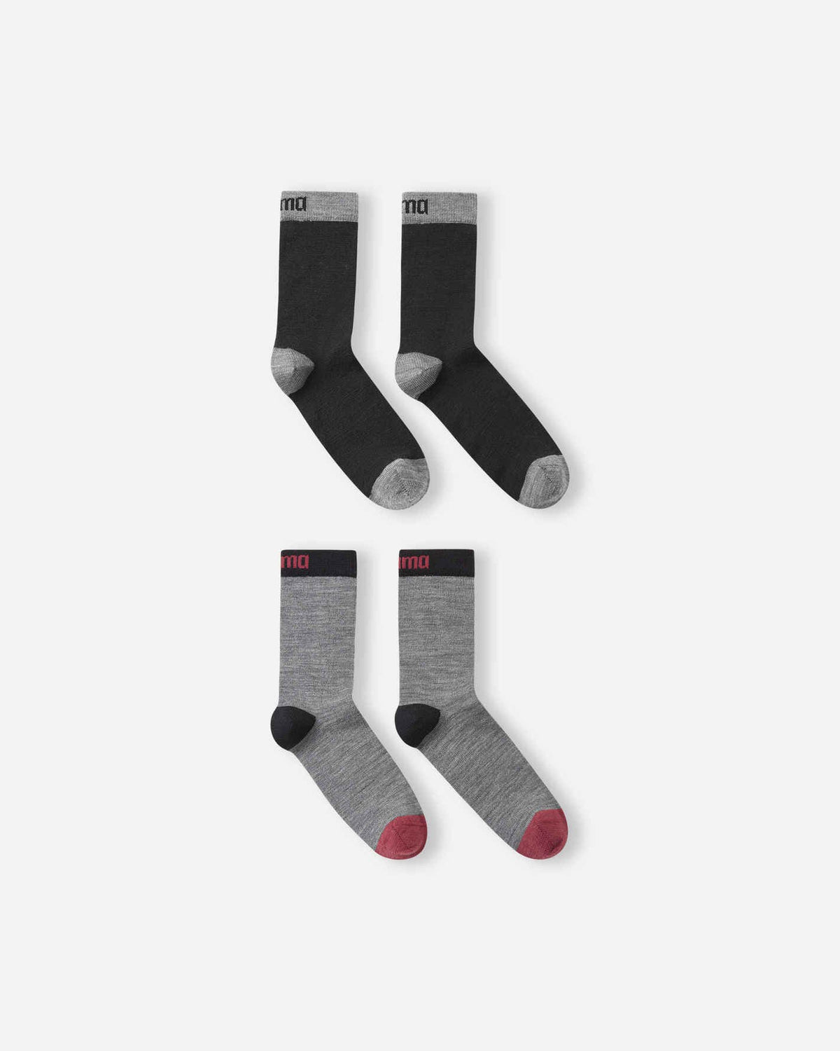Reima - Socks Parit - Black – Side View
