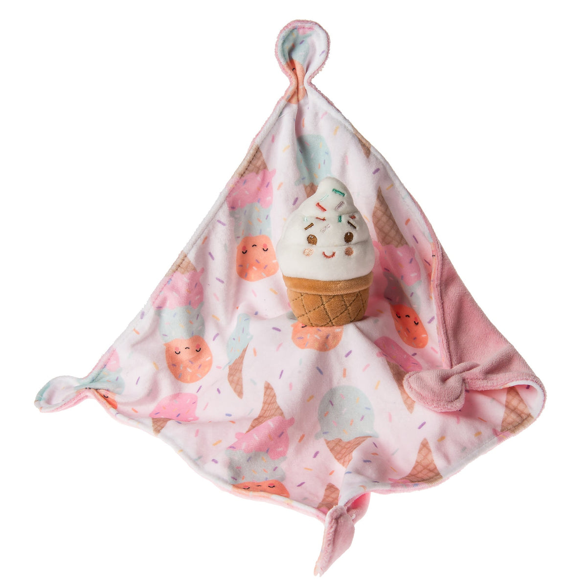 Mary Meyer - Sweet Soothie Blanket - 10" - Sweet Ice Cream