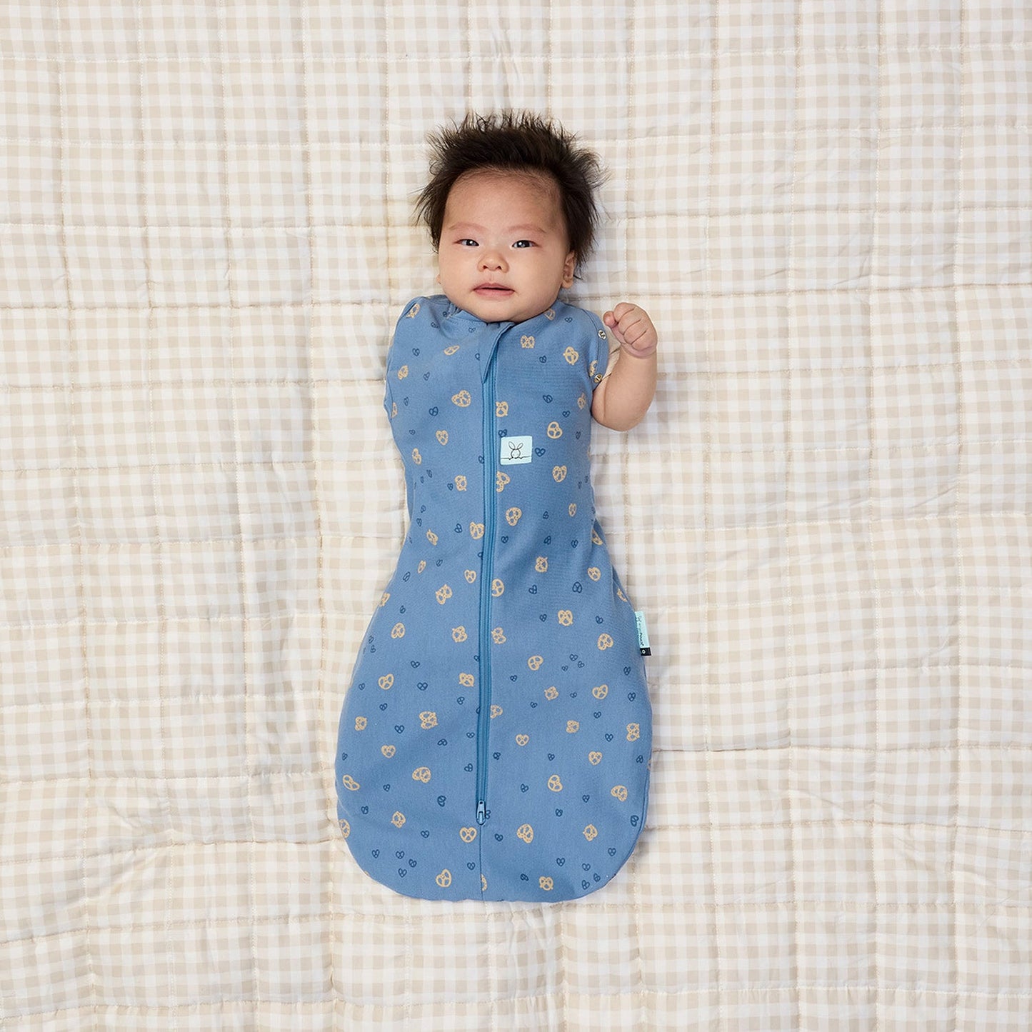 ergoPouch - Cocoon Swaddle Sack 0.2tog - Petite Pretzel