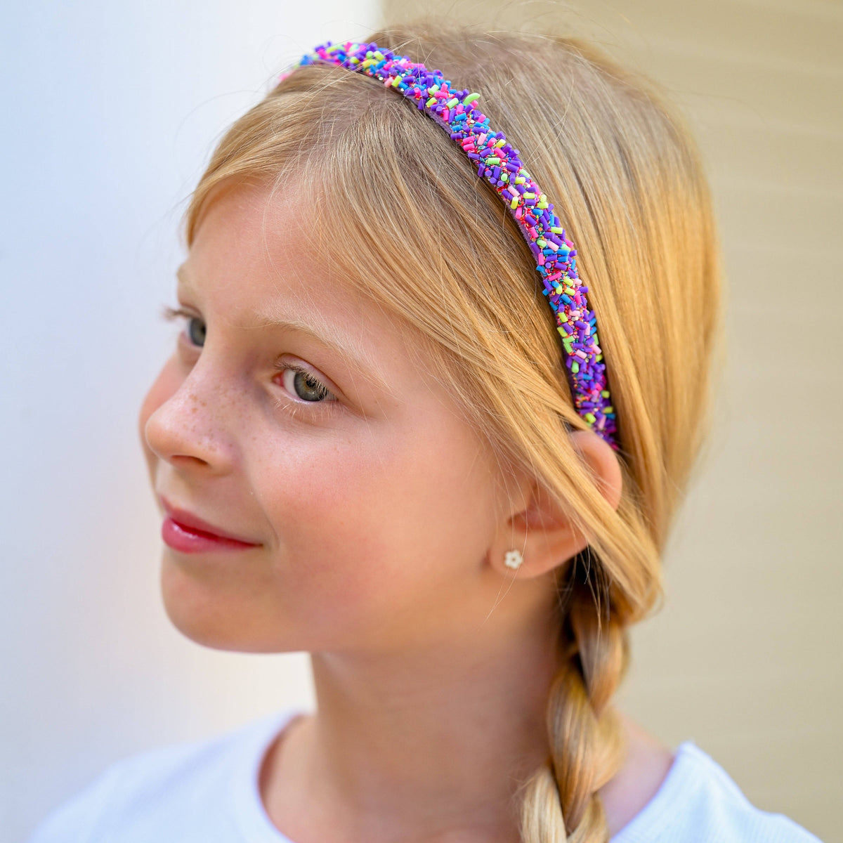 Frog Sac Thin Sprinkle Headband, Non-Slip Hair Accessories for Kids