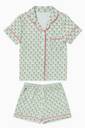 Preppy Goose - 2-piece Short Sleeve Jersey PJ Set