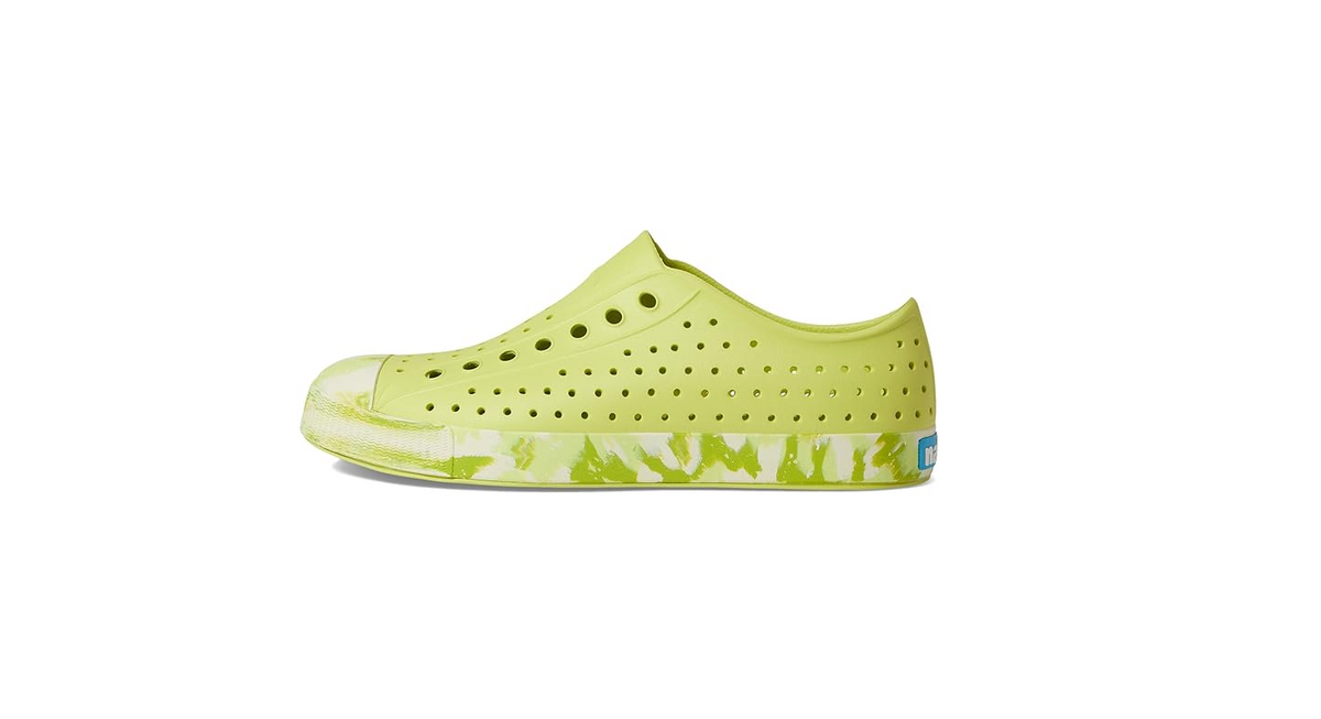 Native Shoes - Jefferson Slip On - Marbled Celery Green by Native Shoes