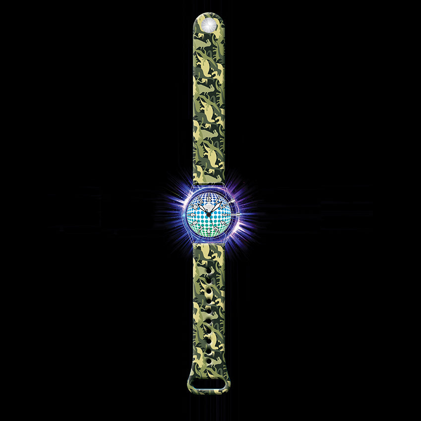 Watchitude - Dino Camo - Light Up Watch - Glow