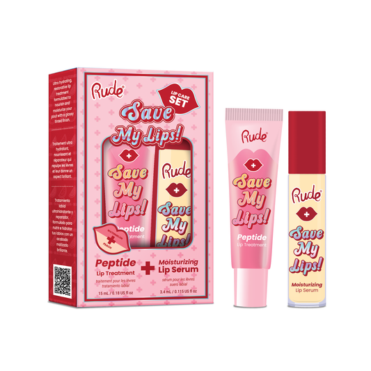 Rude Cosmetics - Save My Lips Combo Lip Care Set