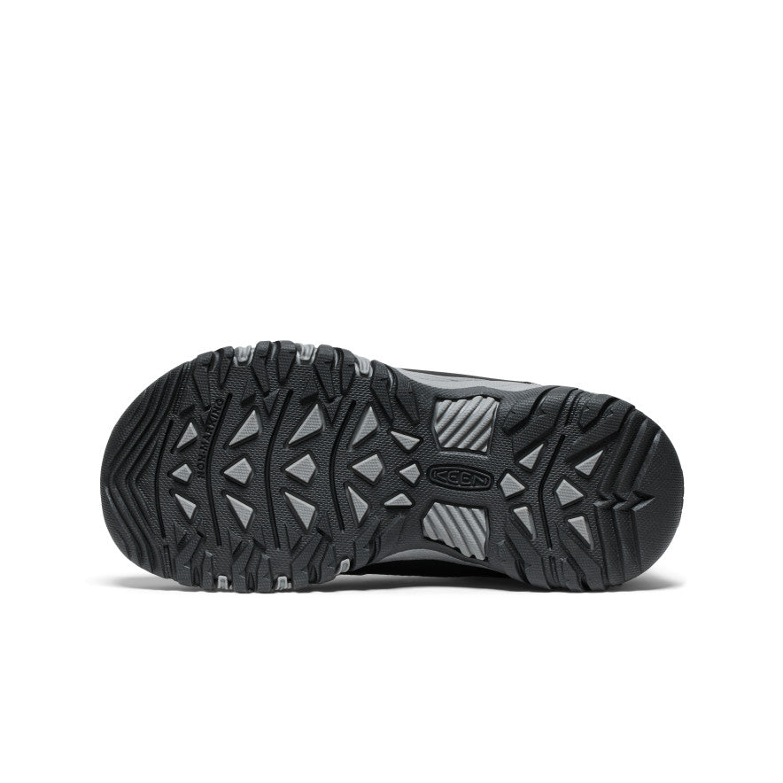 Keen - Targhee IV Waterproof Hiking Shoe - Big Kids - Black/Steel Grey