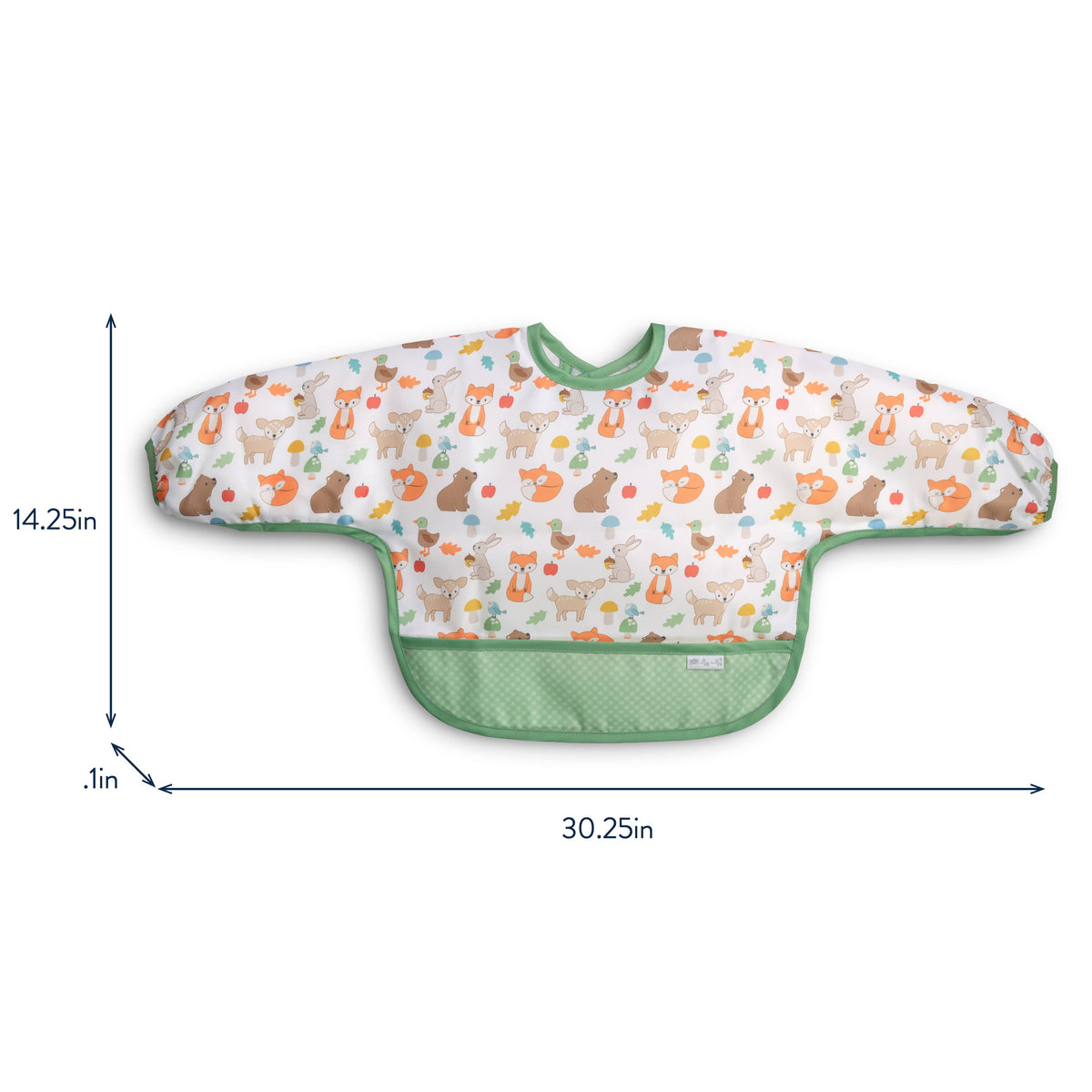 Itzy Ritzy - Itzy Everywhere Bib - Long Sleeve Water-resistant Bib