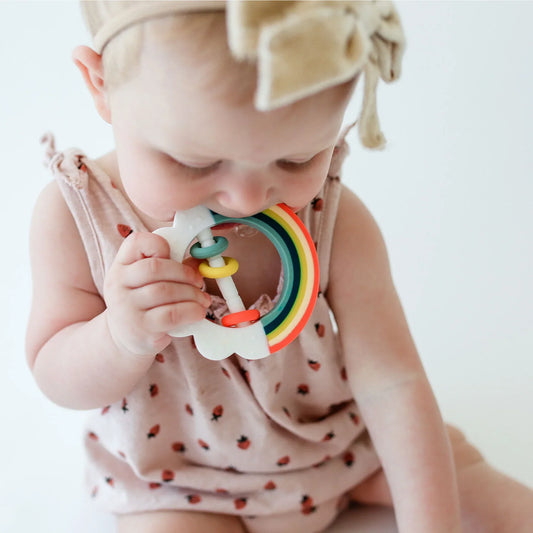 Lucy Darling-Little Rainbow Baby Teether Toy