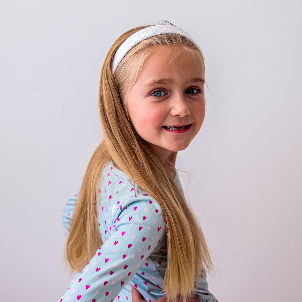 Frog Sac Tapered Chunky Glitter Headband