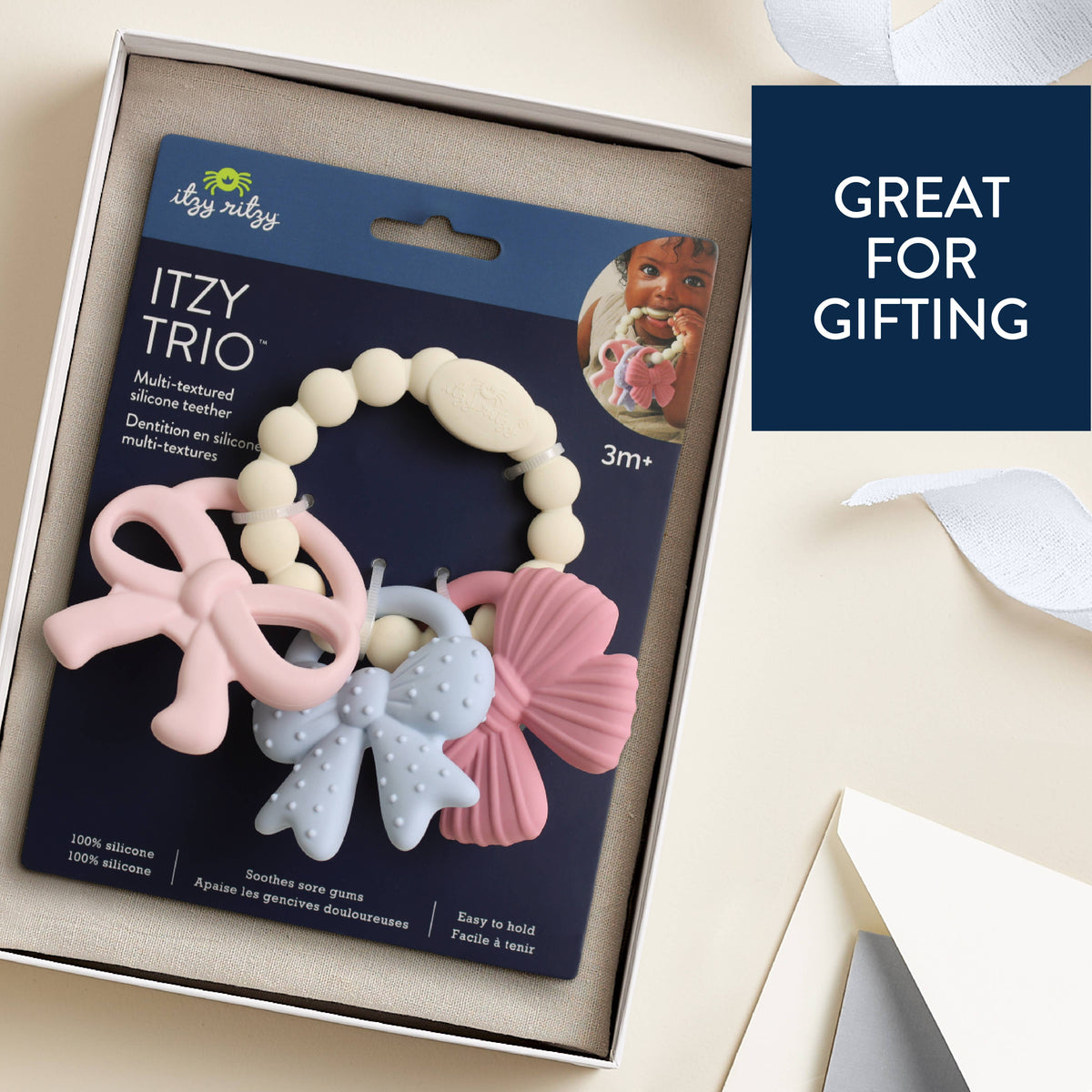 Itzy Ritzy - Itzy Trio Silicone Teether