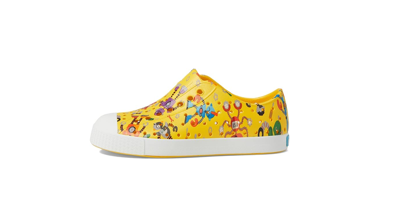 Native Shoes - Jefferson Child Slip On - Sugarlite Print – Detail View