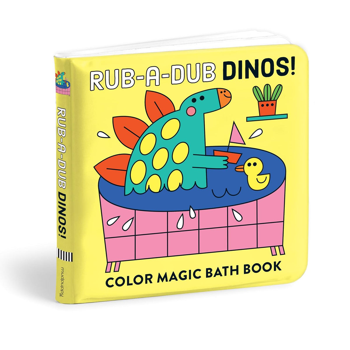 Rub-a-Dub Dinos! Color Magic Bath Book