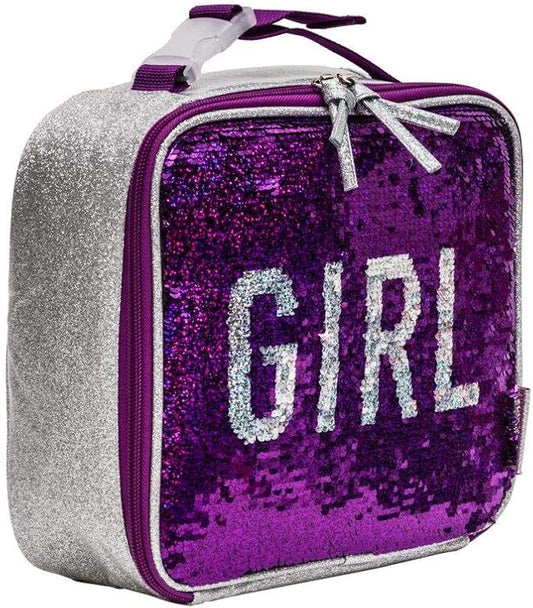Skechers - Glitter Lunch Bag with Reversible Sequin