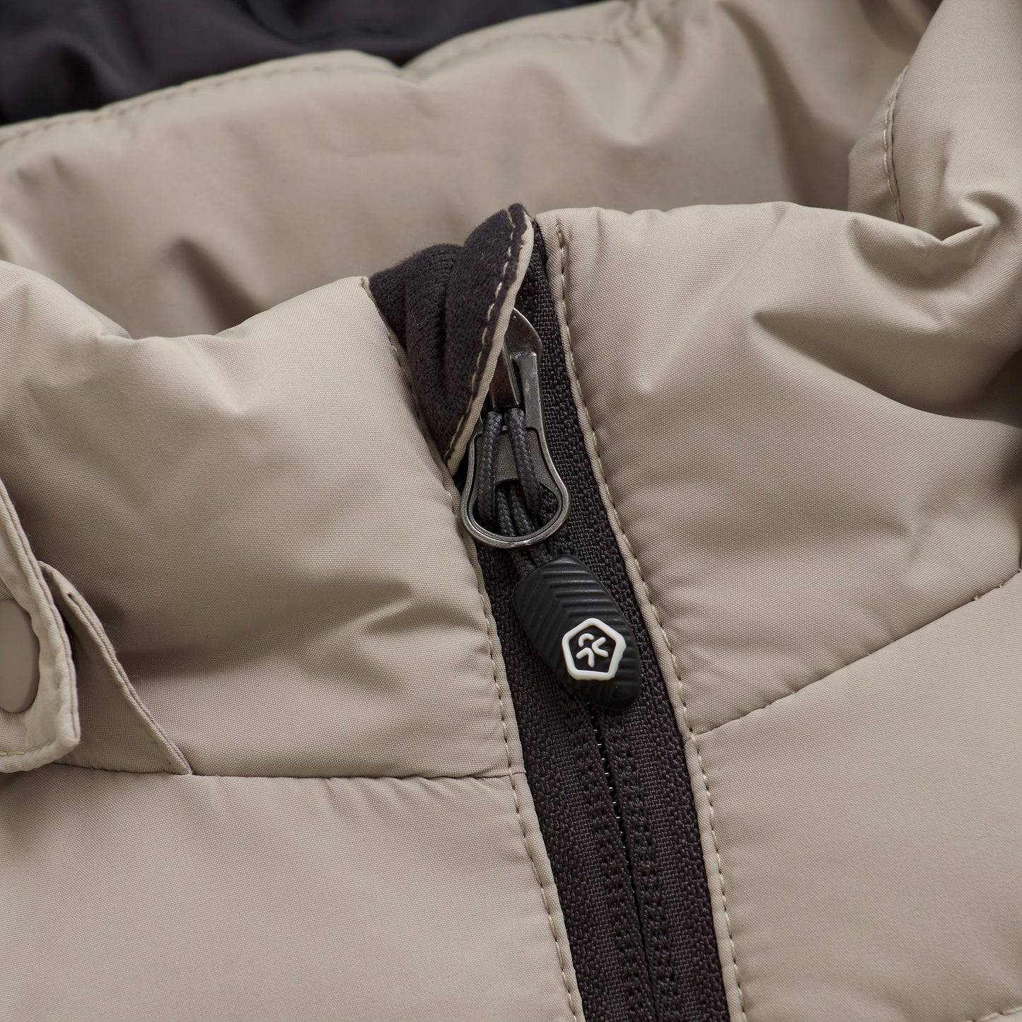 Color Kids - Quilted Color Block Ski Jacket - 6Y