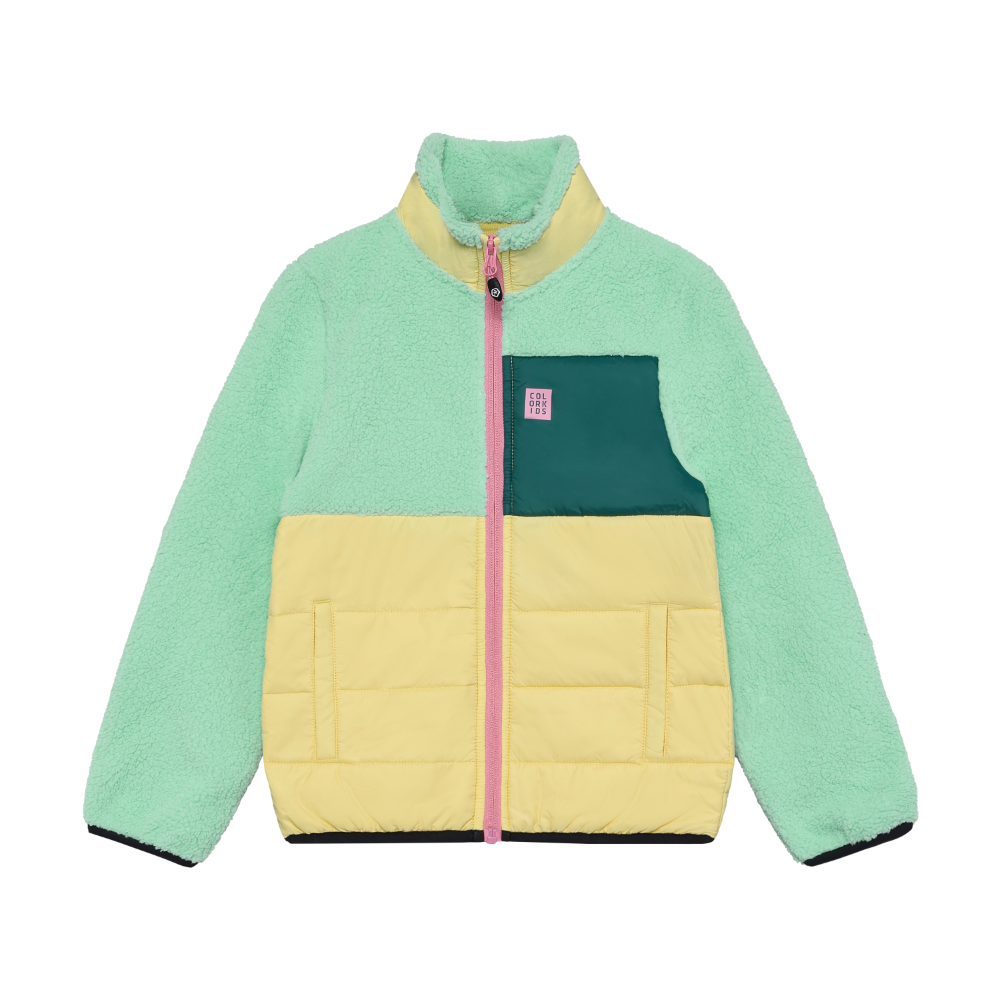 Color Kids - Quilted Fleece Jacket