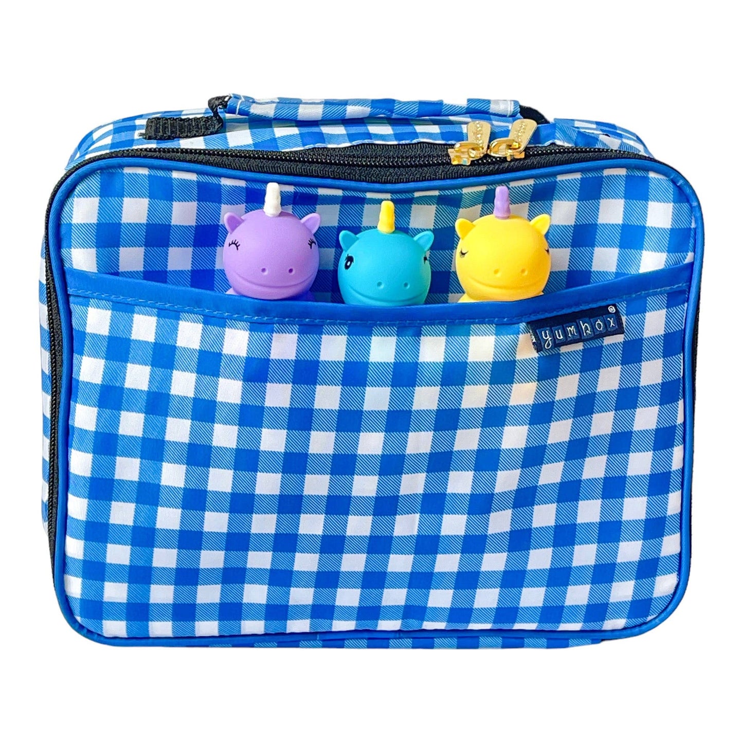 Yumbox - Set of 3 Unicorn-Shaped Leakproof Silicone Condiment Squeeze