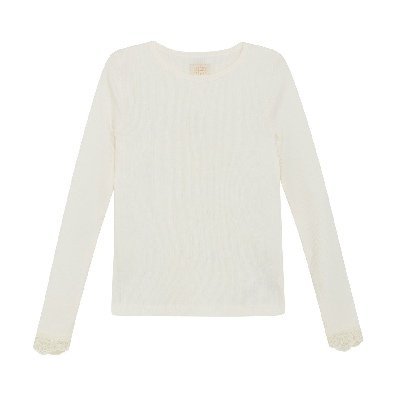 SE - Creamie - Creamie Infant/kid Girl Cream T-shirt Ls - 8Y(128)