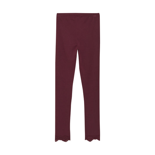 Creamie - Leggings - Burgundy - 8Y(128)