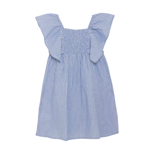 Creamie Dress Woven Stripe