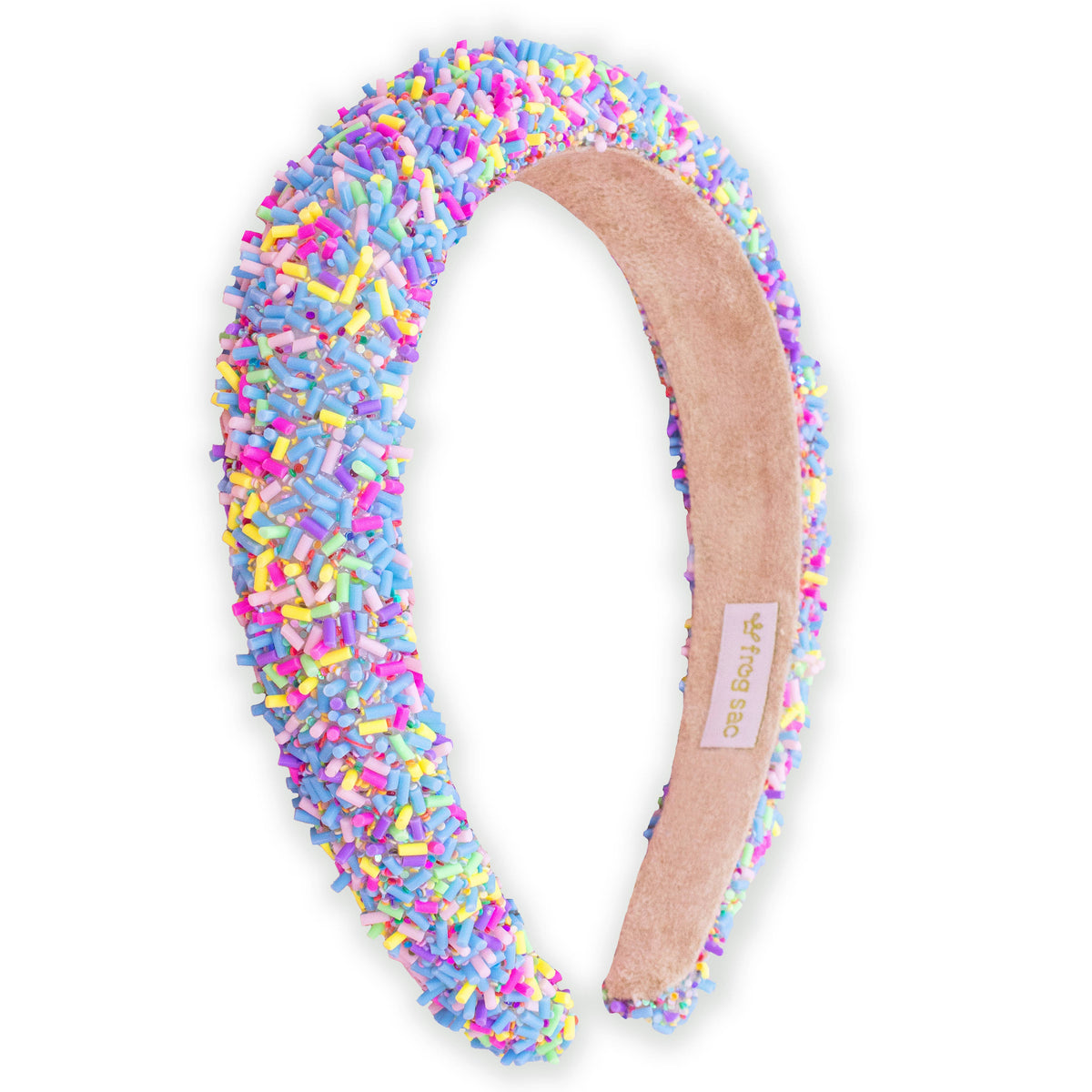 Frog Sac Padded Sprinkles Headband, Confetti Hair Band