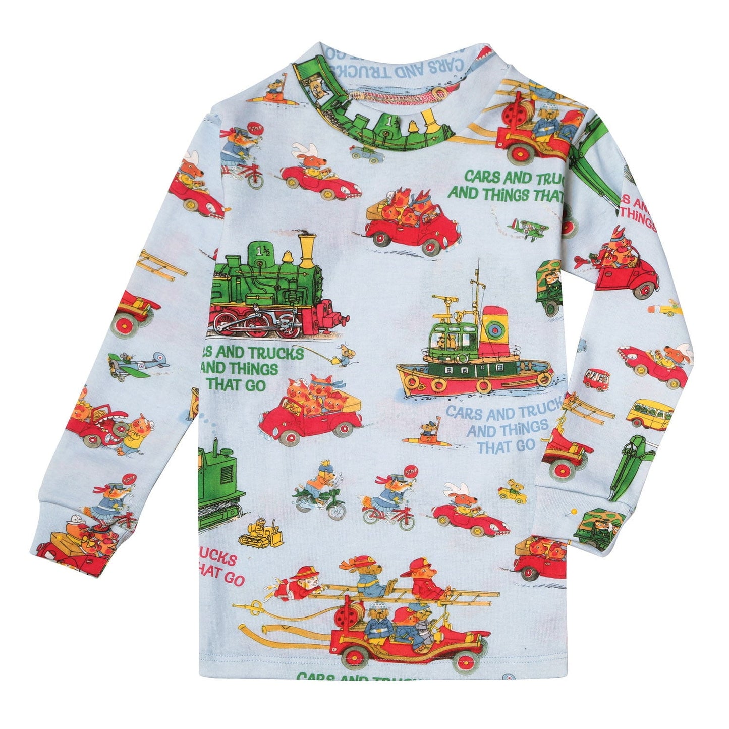 Books to Bed - Richard Scarry Cars and Trucks PJ Set