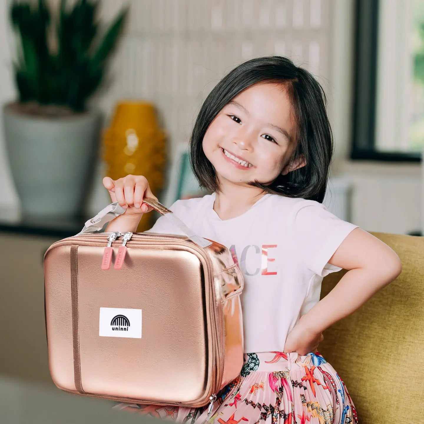 uninni - Ellis Lunch Bag - Metallic Gold