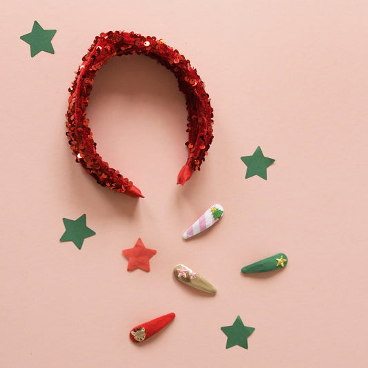 Rockahula - Sequin Velvet Headband
