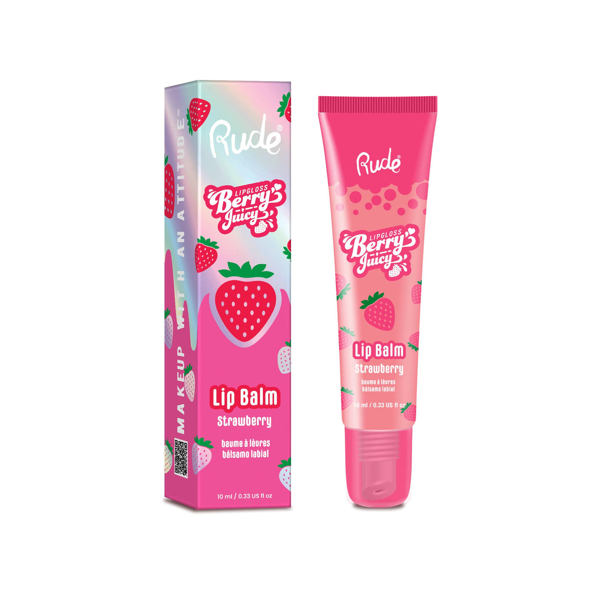 Rude Cosmetics - Berry Juicy Lip Balm