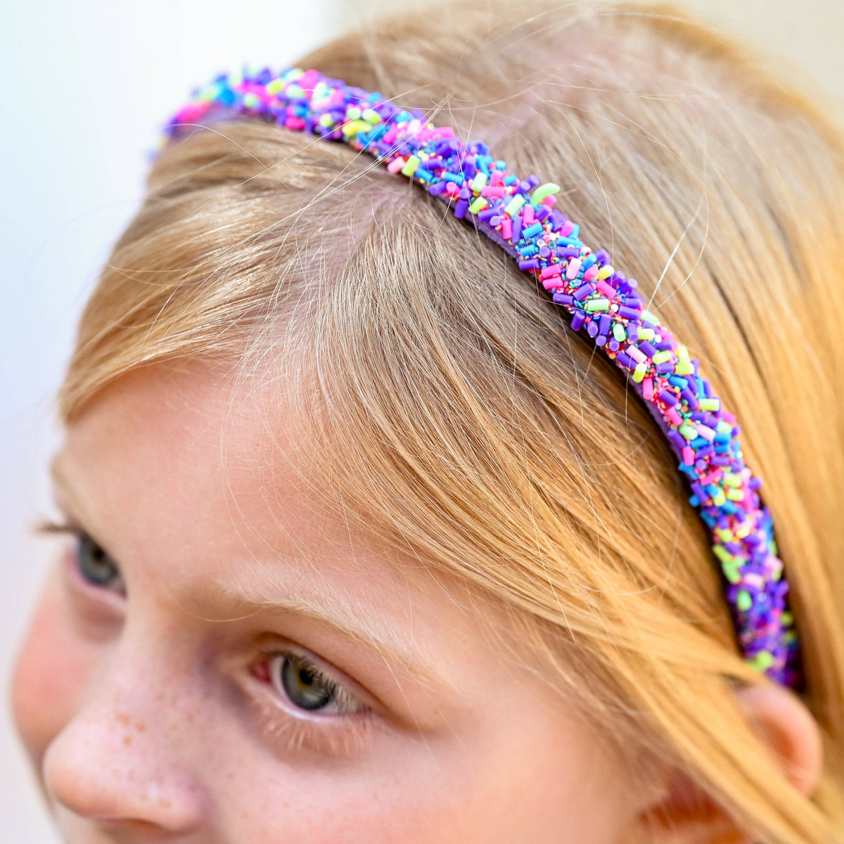 Frog Sac Thin Sprinkle Headband, Non-Slip Hair Accessories for Kids