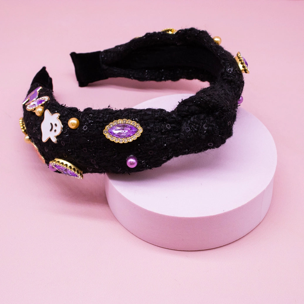 Frog Sac - Halloween Knotted Headband for Girls