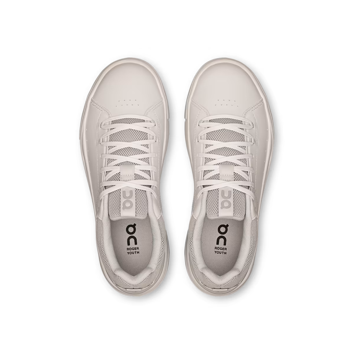 On - THE ROGER Youth Frost | Silver – Side View