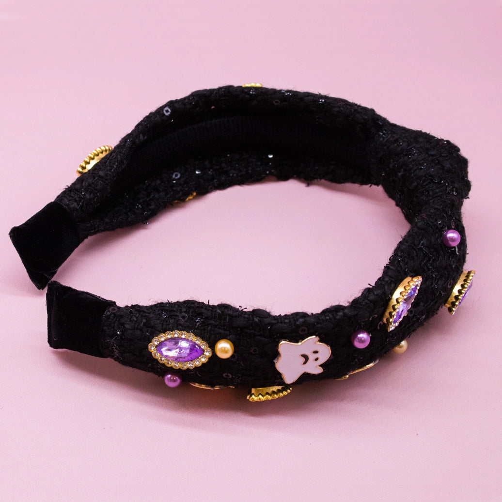 Frog Sac - Halloween Knotted Headband for Girls
