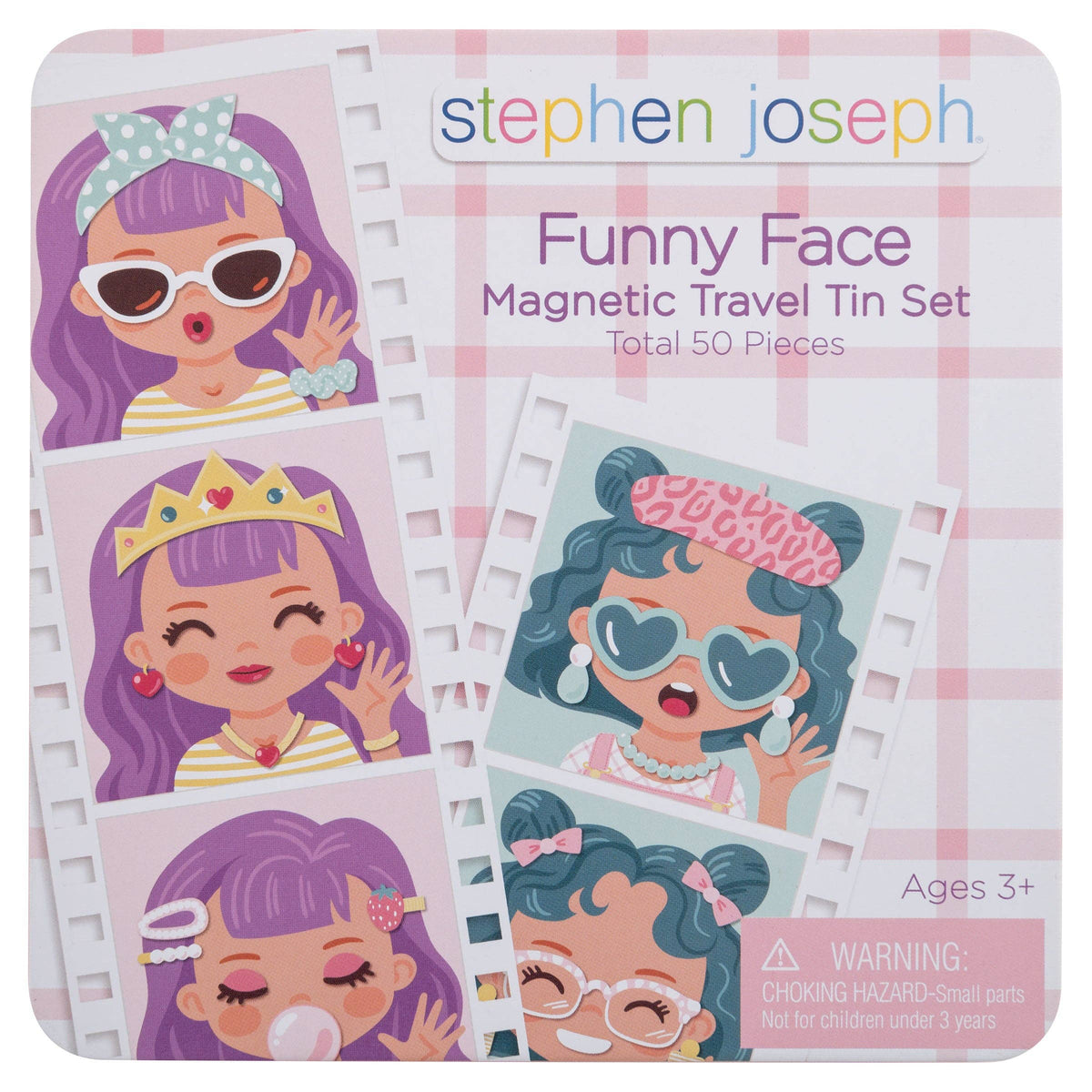 Stephen Joseph Gifts - Funny Faces Magnetic Set
