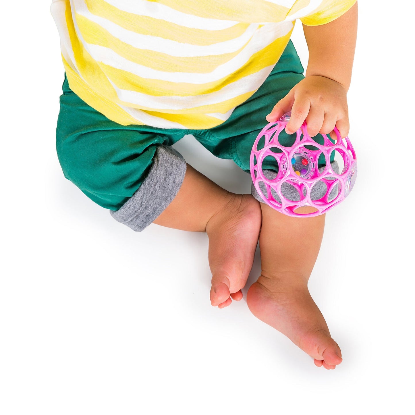BRIGHT STARTS - 4" Oball with Rattles