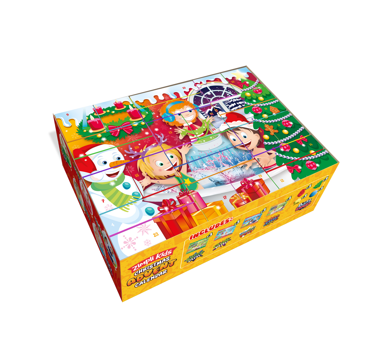 Zimpli Kids - Zimpli Kids Christmas Advent Calendar Bathtime Playtime Toys
