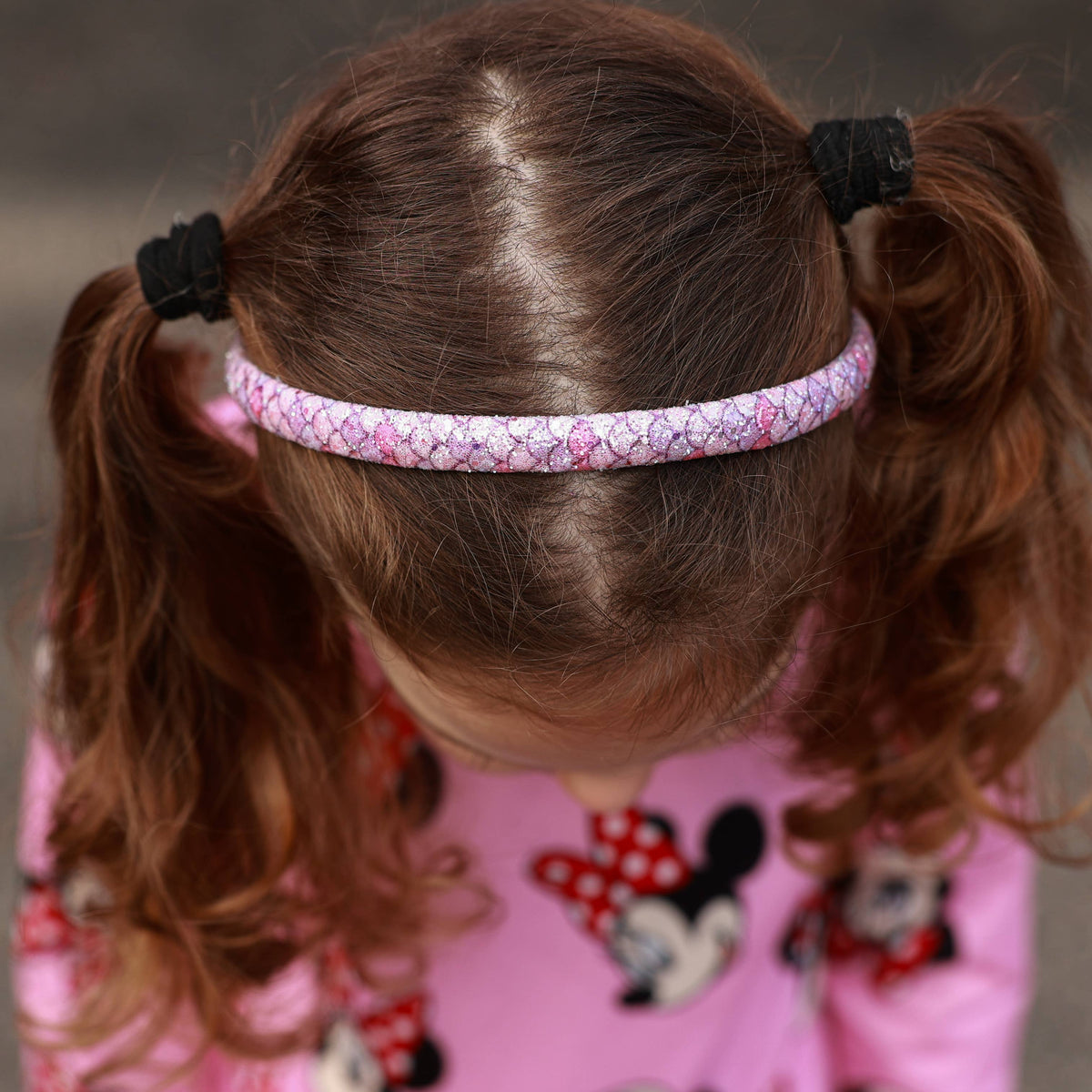 Frog Sac Mermaid Headband, Kids Thin Non-Slip Hair Accessories