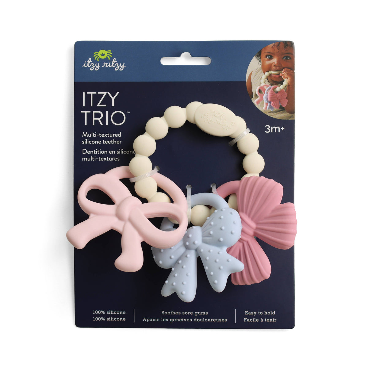 Itzy Ritzy - Itzy Trio Silicone Teether