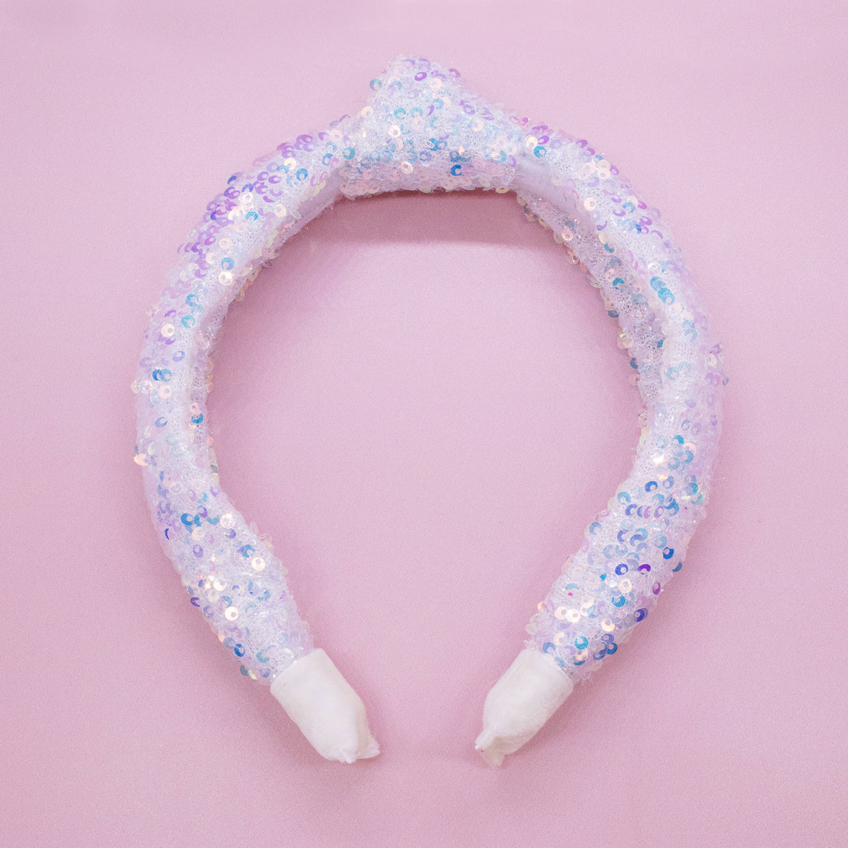 Frog Sac Kids Knot Headband, Sequin Knotted Hair Band Accessories