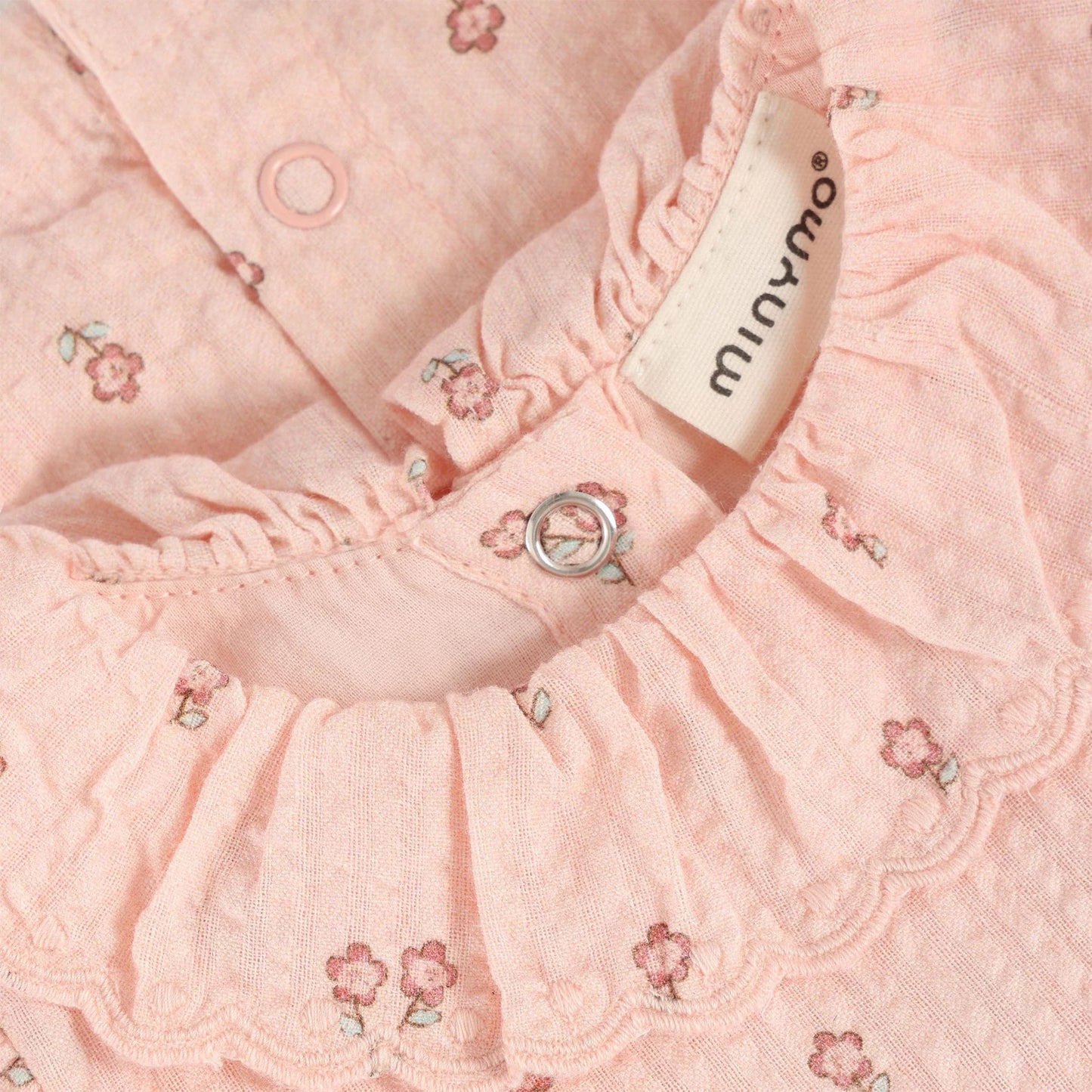 Minymo - Linen Floral Dress