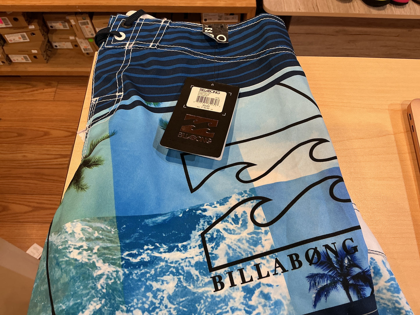 Billabong Swim Short Burning Army Blue - 30/20