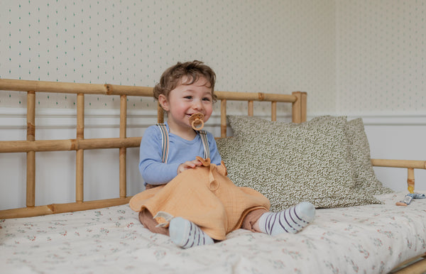 BIBS® Pacifier Boheme Latex 2 PK Sage Glow / Cloud Glow