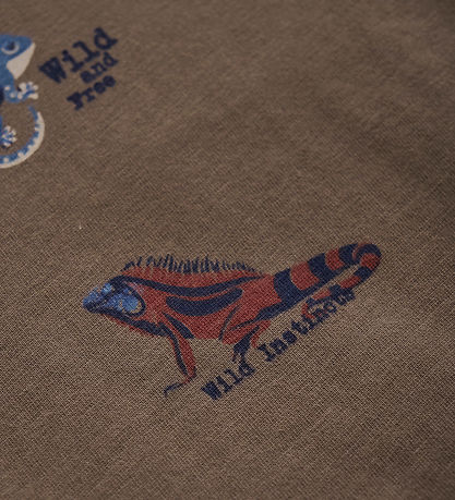 Minymo - Blouse Chocolate Puce - 5Y