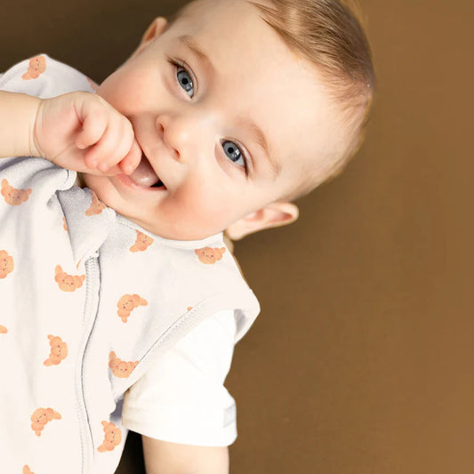 Coccoli Modal 1.5 Togs Sleepsack - Croissant On Beige