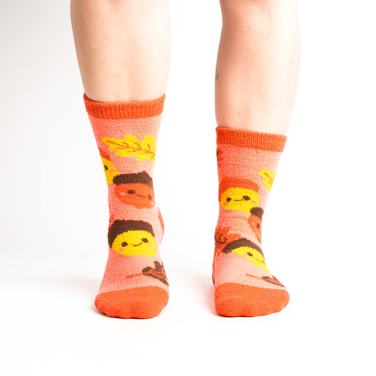 Sock It To Me - Slipper Sock : Acorn-ey Sock