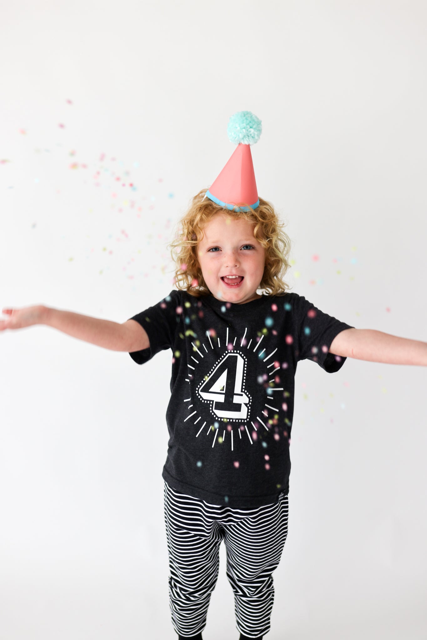 Whistle & Flute Clothing Milestone Number T-Shirt, children's tops