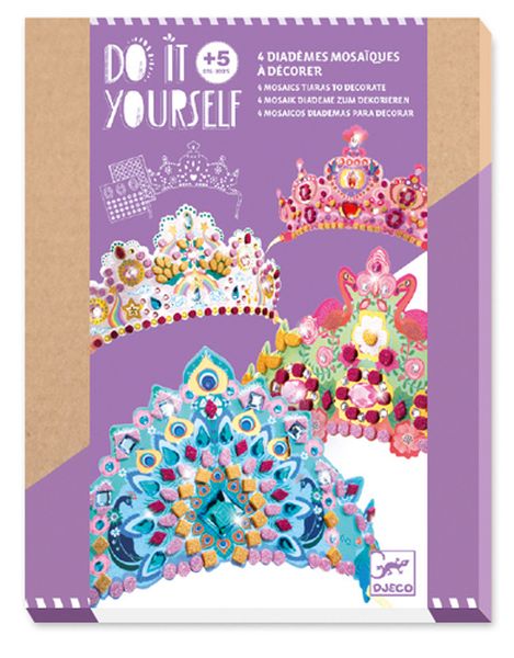 Djeco Do It Yourself: Mosaic Tiaras